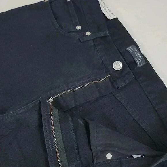 ZARA Costumized  The Vintage High Waisted Black Fringe Jeans - Picture 11 of 15